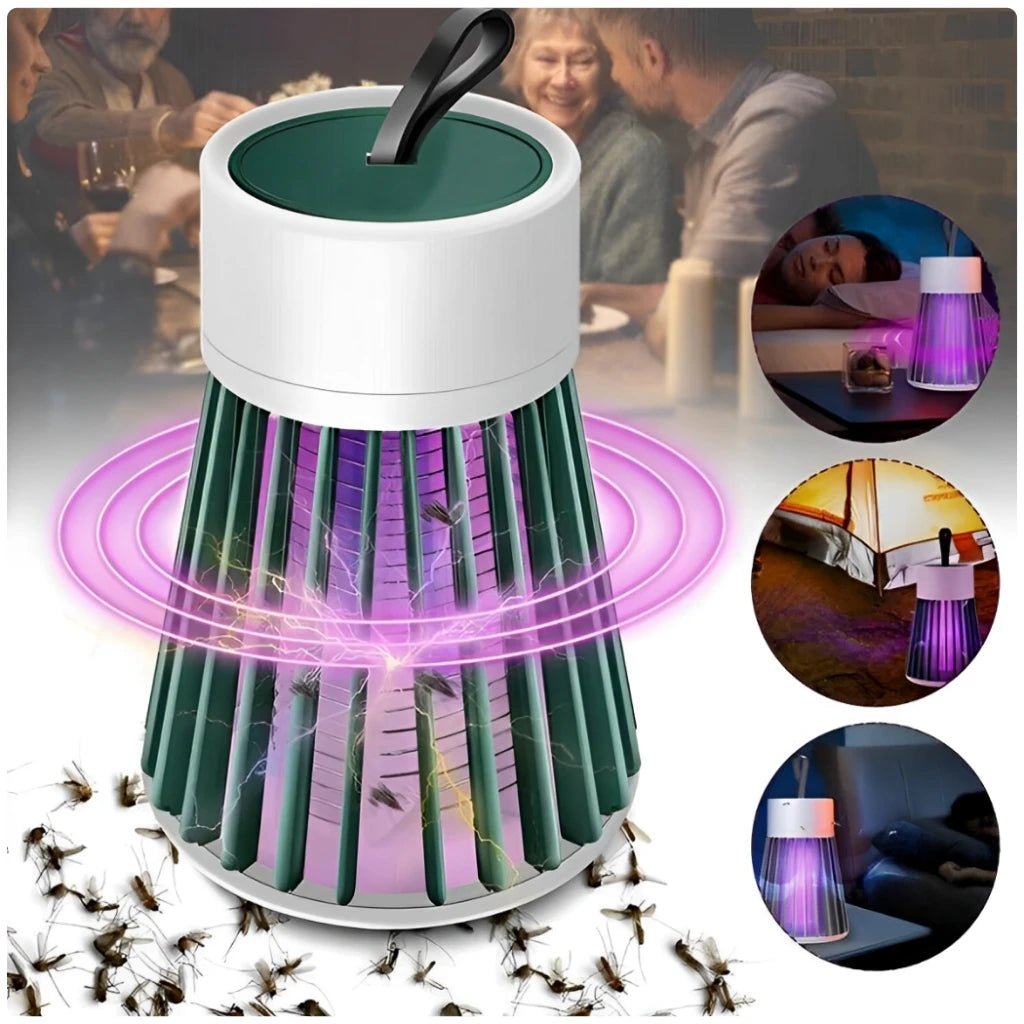 Electric Mosquito Kills Lamp With UV Light Rechargeable Portable Usb Insect Trap